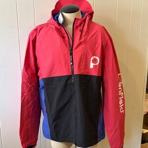 Penfield Men’s Fallon Lightweight Jacket in Raspberry Color Size L NWT